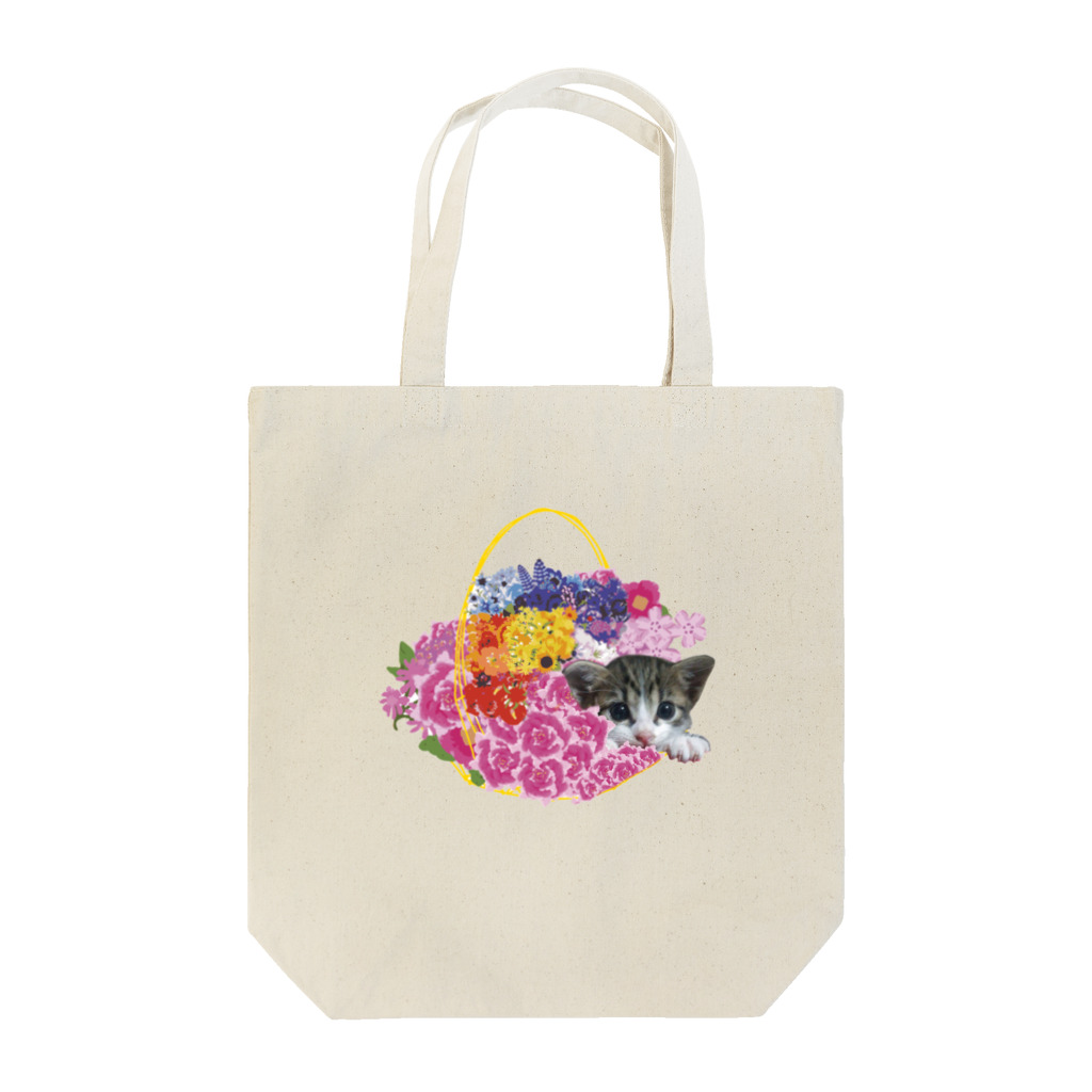 月の雫のねこちゃんシリーズ Tote Bag