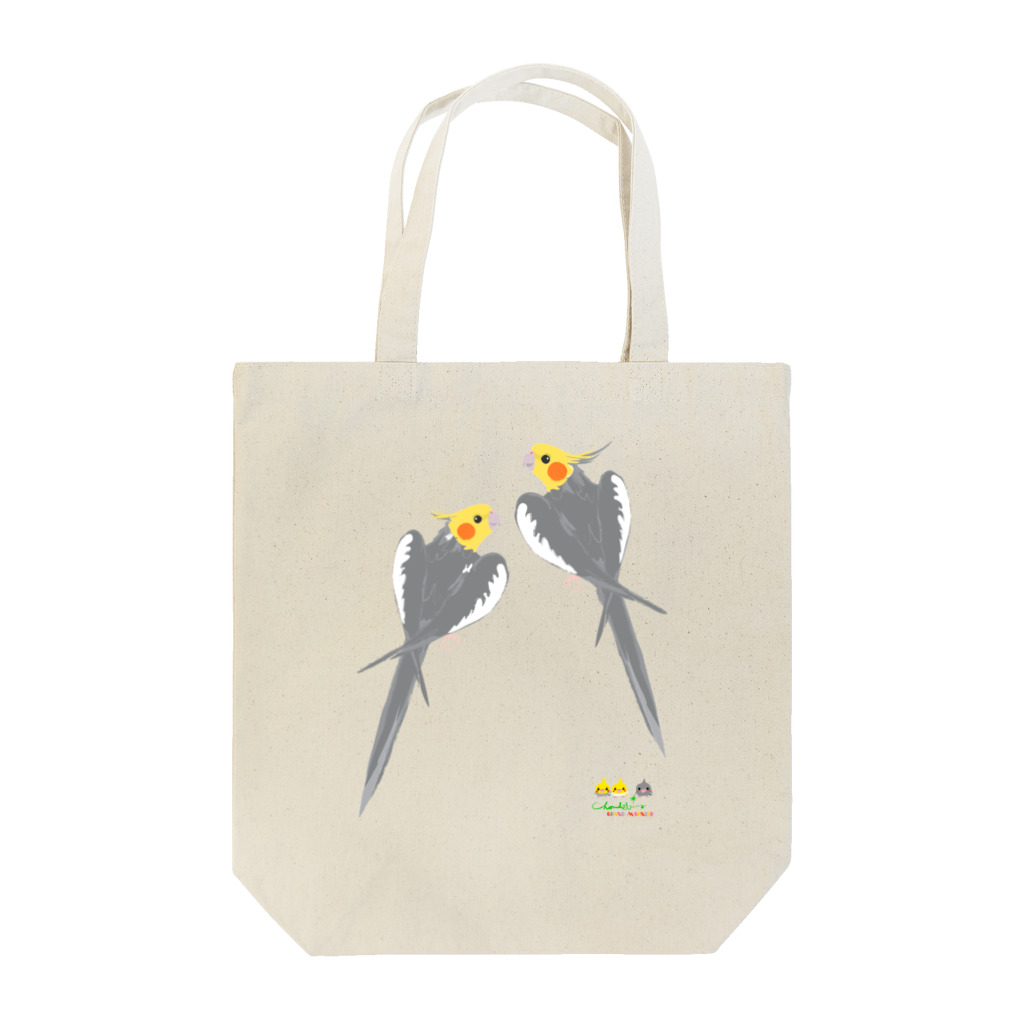 LittleLoroのノーマルオカメインコ　ごきげんポーズ中 Tote Bag