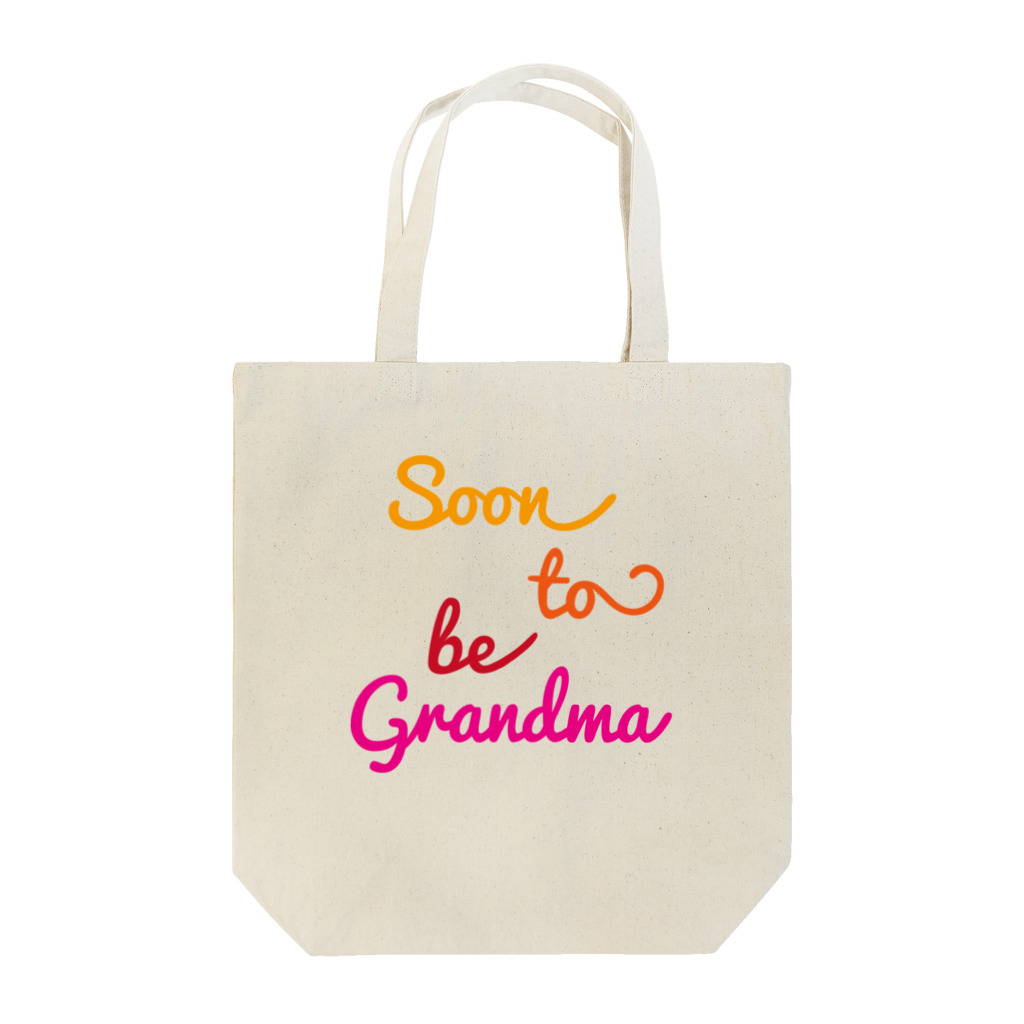 フォーヴァのSoon to be Grandma トートバッグ