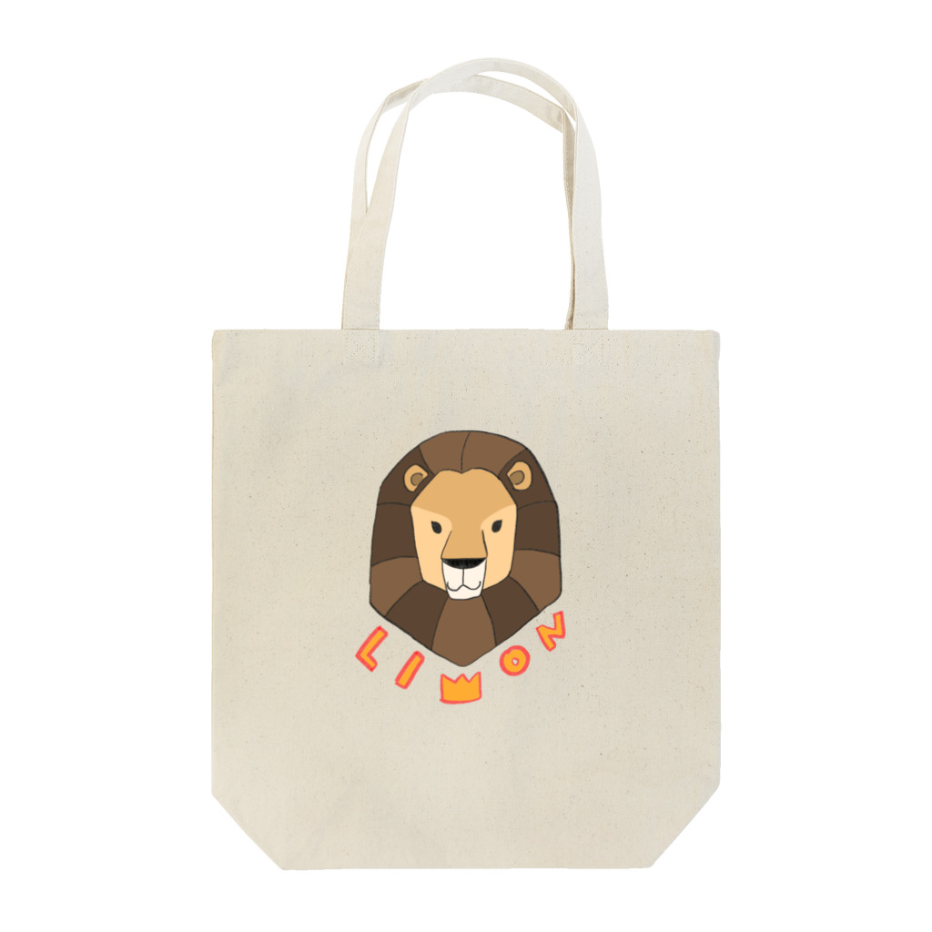 yumyumcommuneのライオンくん Tote Bag