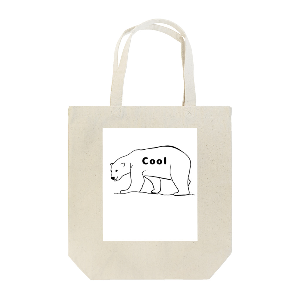 Eatn-kkのCool bear Tote Bag