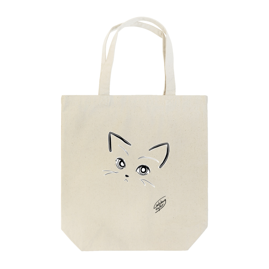 Ladybugcolorのにゃあん（タペタム） Tote Bag