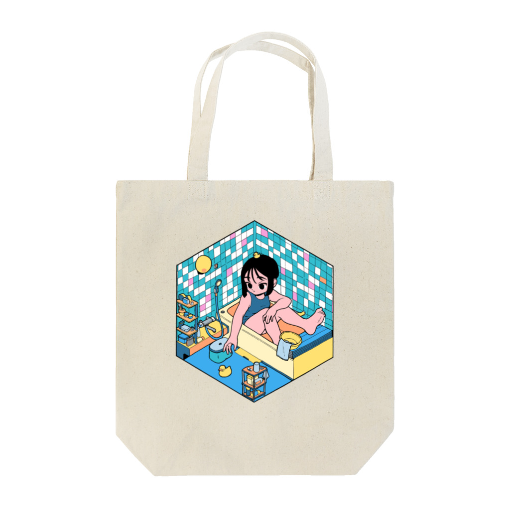 三月病のオフロバ娘 Tote Bag