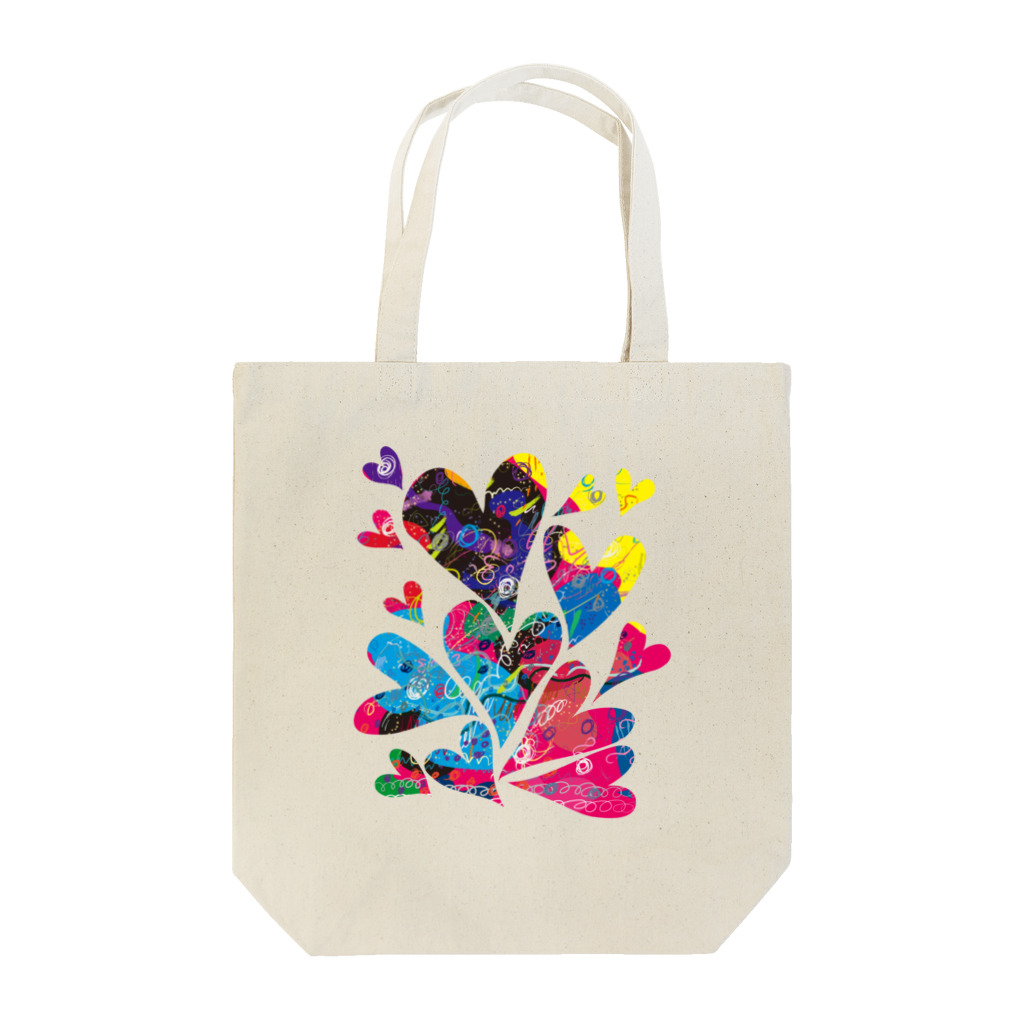 北欧の小さな雑貨店の北欧遊びArt　ハート Tote Bag