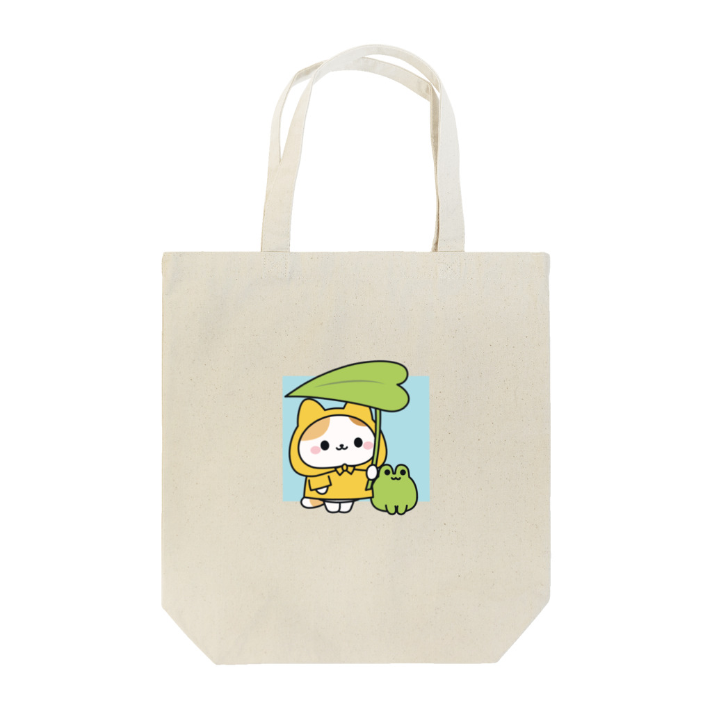 DECORのレインコートを着たネコさん Tote Bag