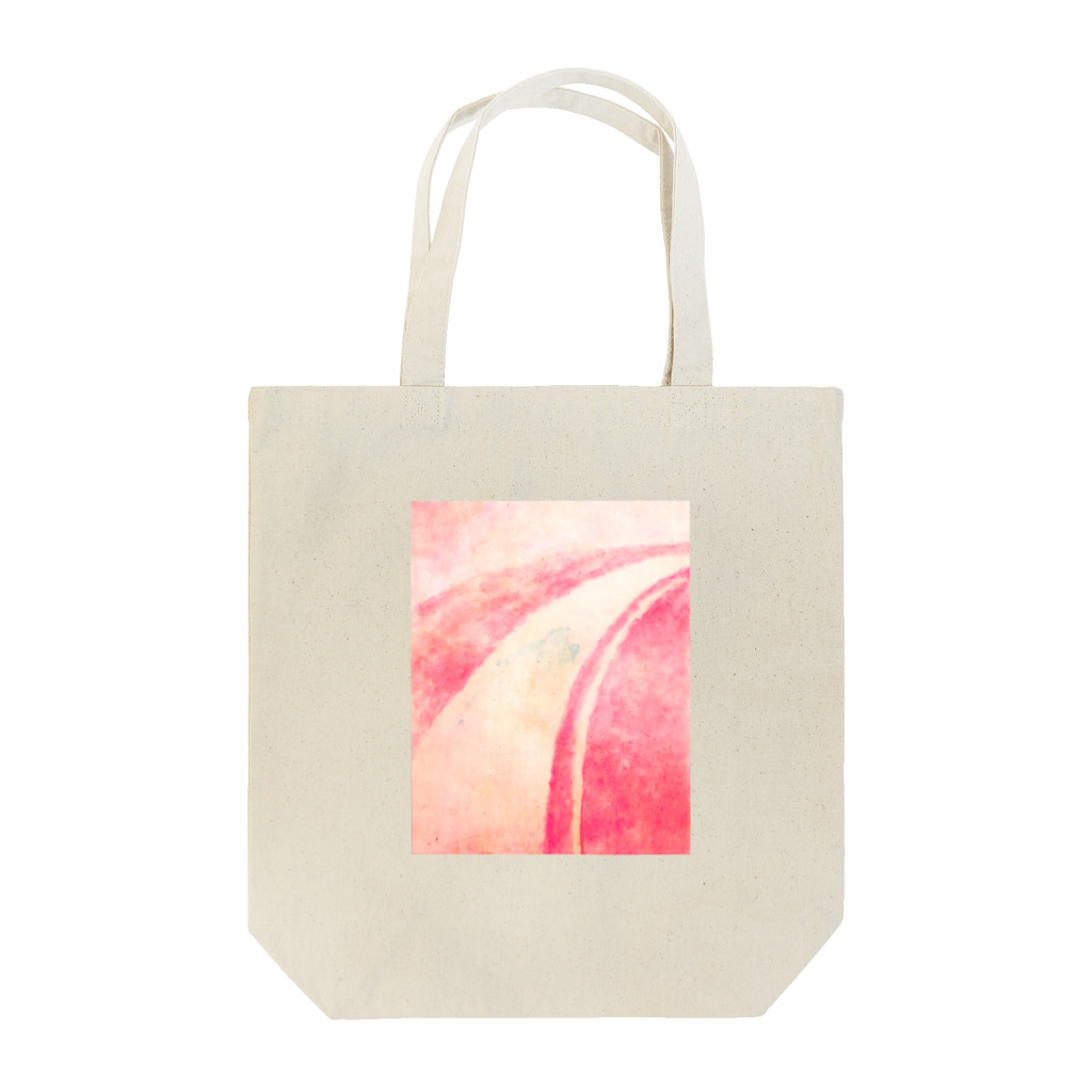 bungetsudoの赤い道 Tote Bag