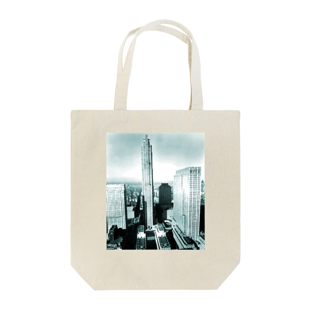 その物語を忘れない。のBerenice Abbott: Rockefeller Center from 444 Madison Avenue, New York, 1937 Tote Bag