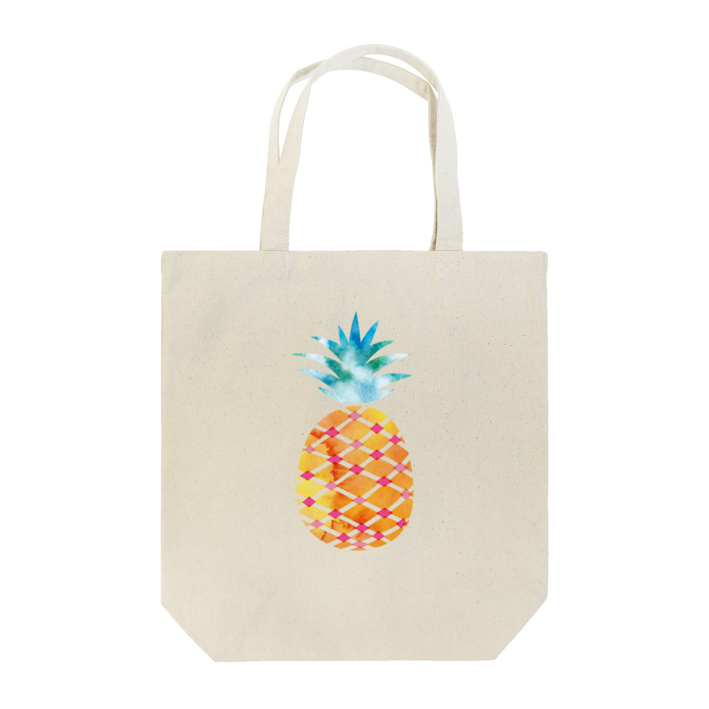 YUHEI Designの夏パイナップル！ Tote Bag