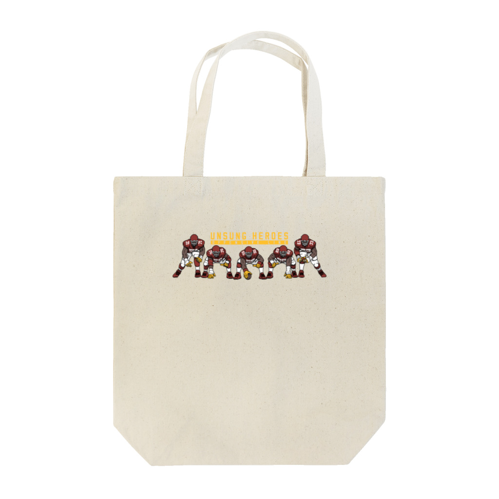 H2 T-SHIRTSのUNSUNG HEROES  Tote Bag