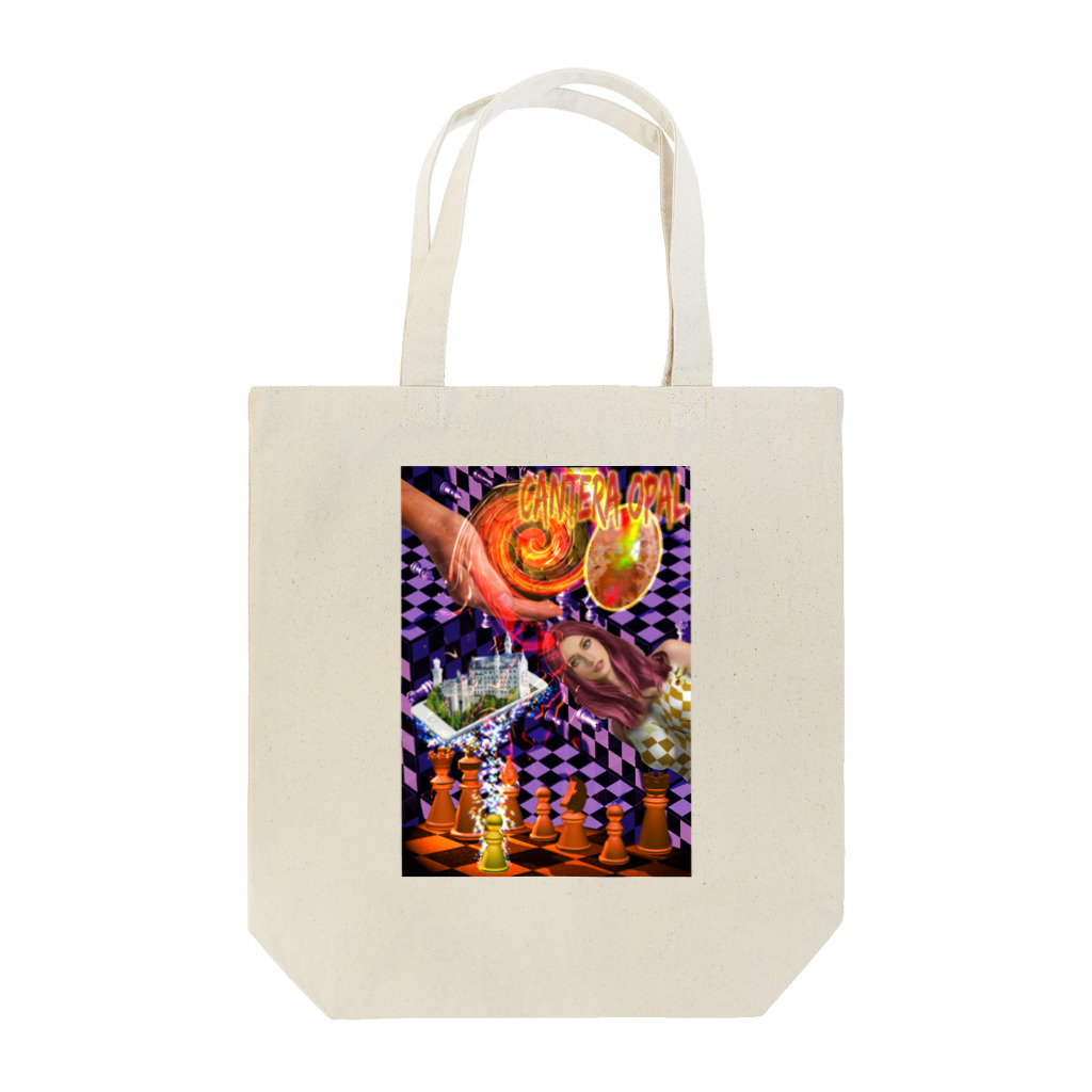 GECKO-SO-SINGのパワーストーン『カンテラオパール』 Tote Bag