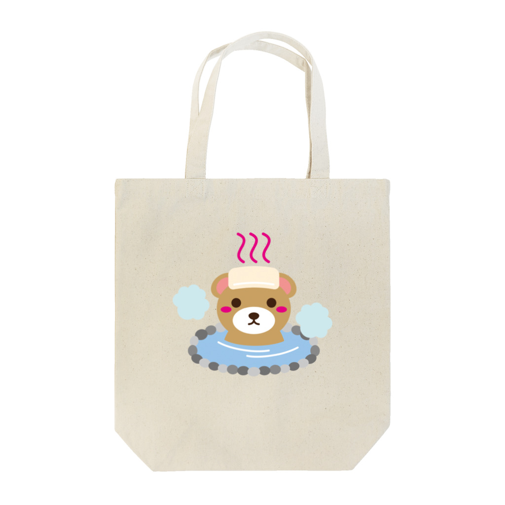 フォーヴァの温泉クマ Tote Bag