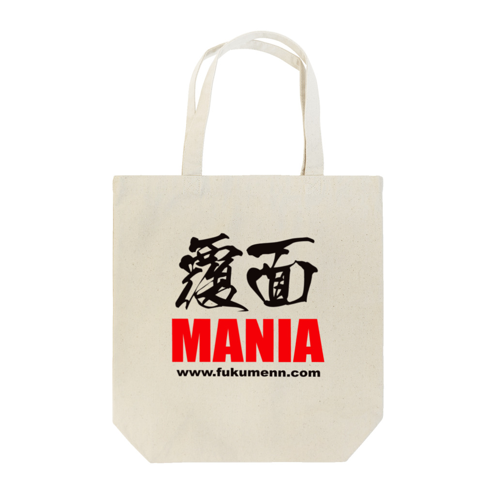 覆面MANIA＆CMLLの覆面MANIA 2006（黒文字） トートバッグ