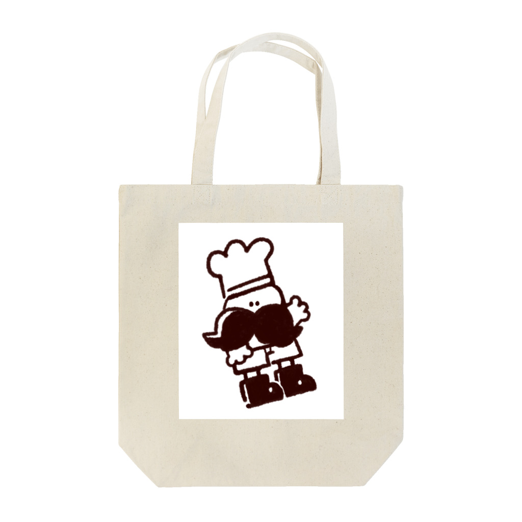 mondesuのひげこっく Tote Bag