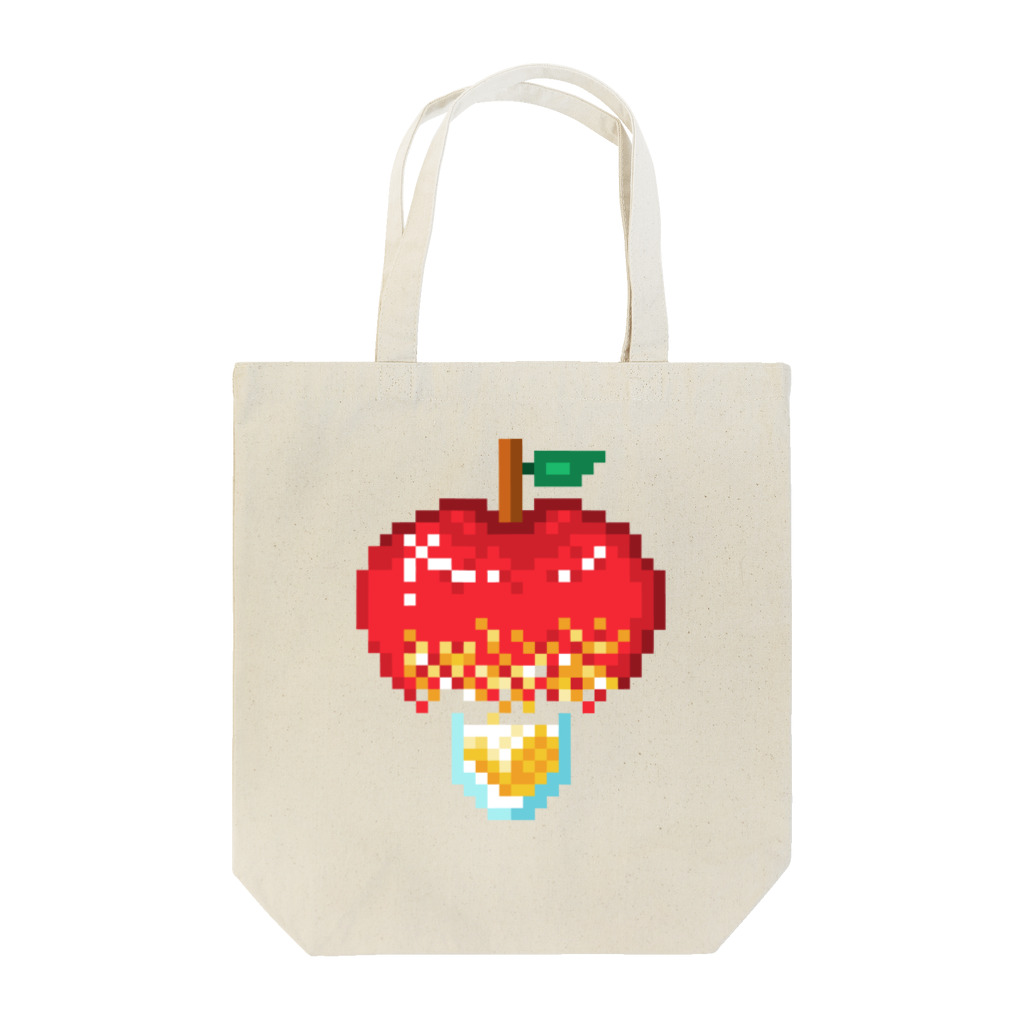 Artworks hisakoのドットりんごジュース Tote Bag