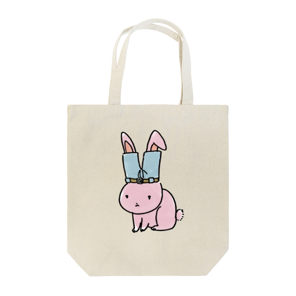 イモコムギコのズボンうさぎ Tote Bag