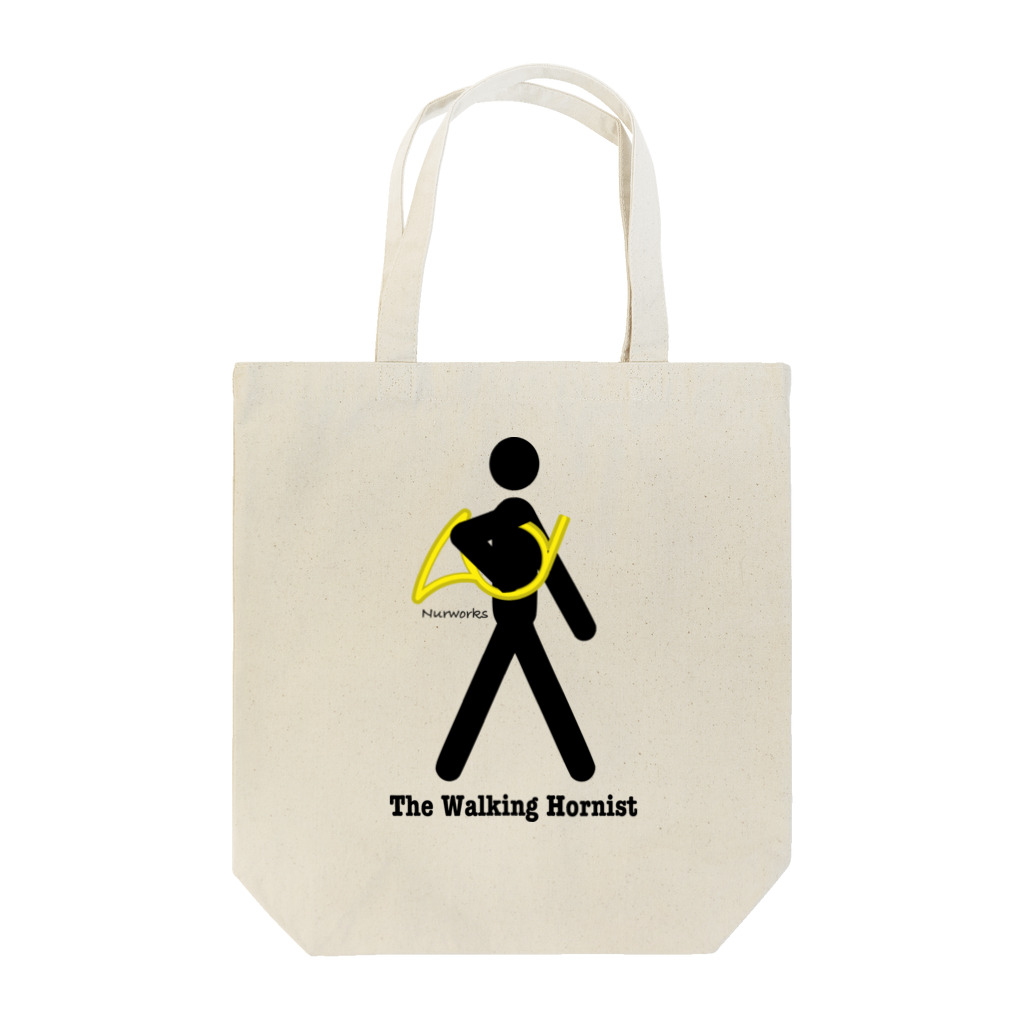 ぬるのThe Walking Hornist w/ Logo Tote Bag