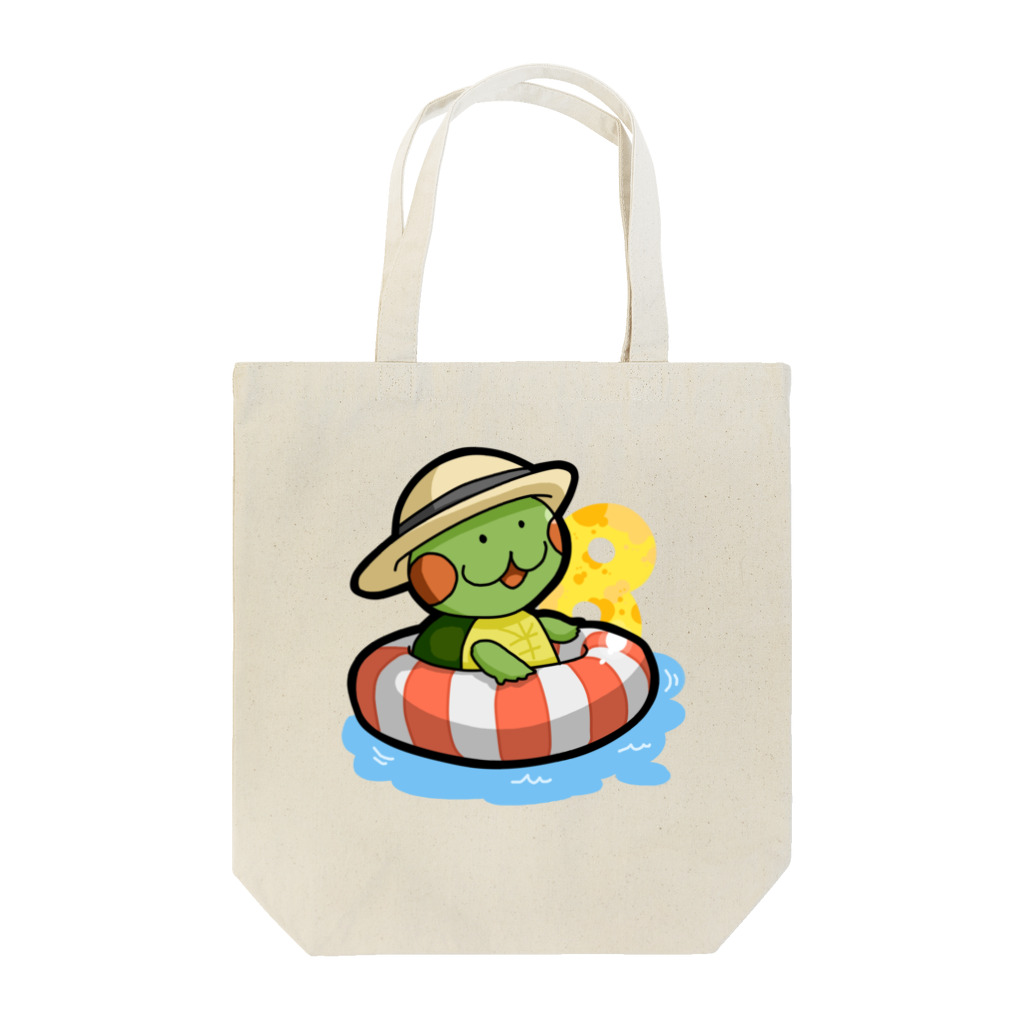 かめ吉のかめ吉・August Tote Bag