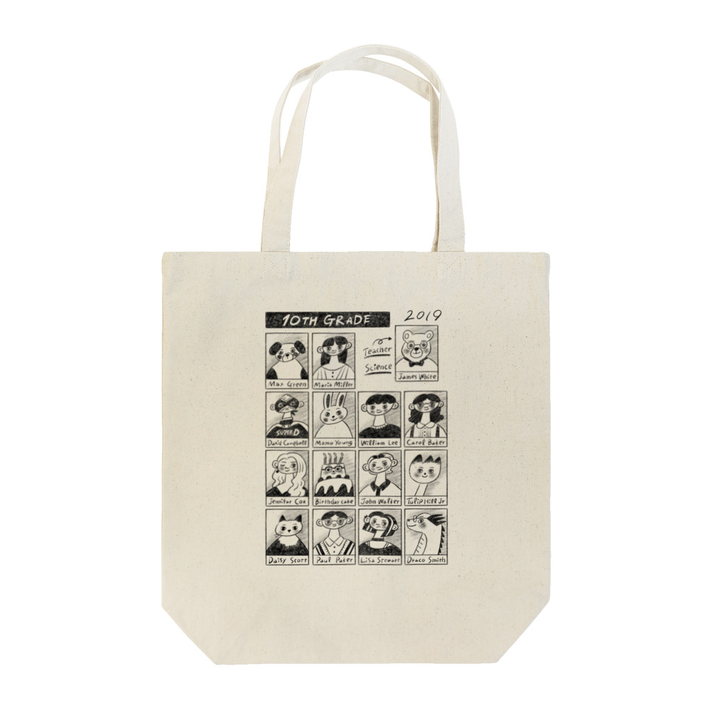 YA MARKETのどこかのだれかの卒業アルバム Tote Bag