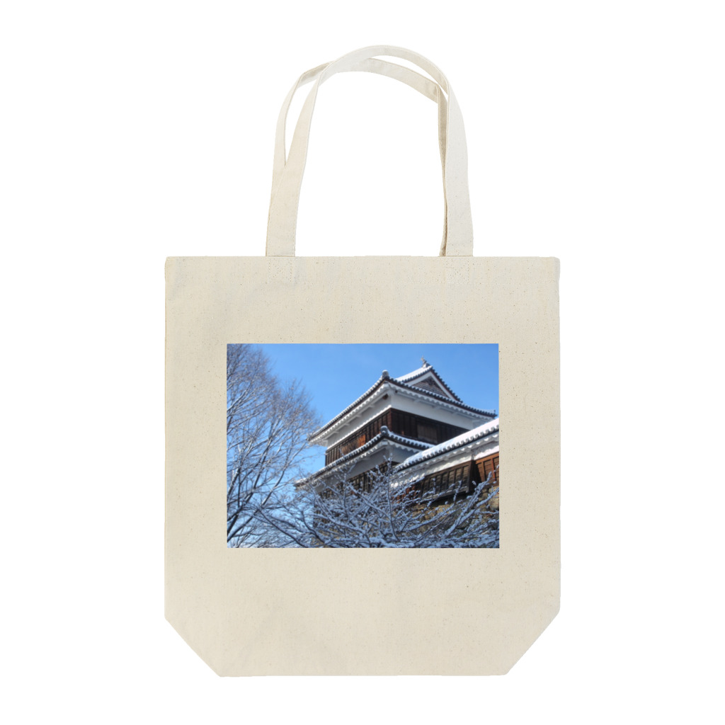 六文銭の上田城（冬） Tote Bag
