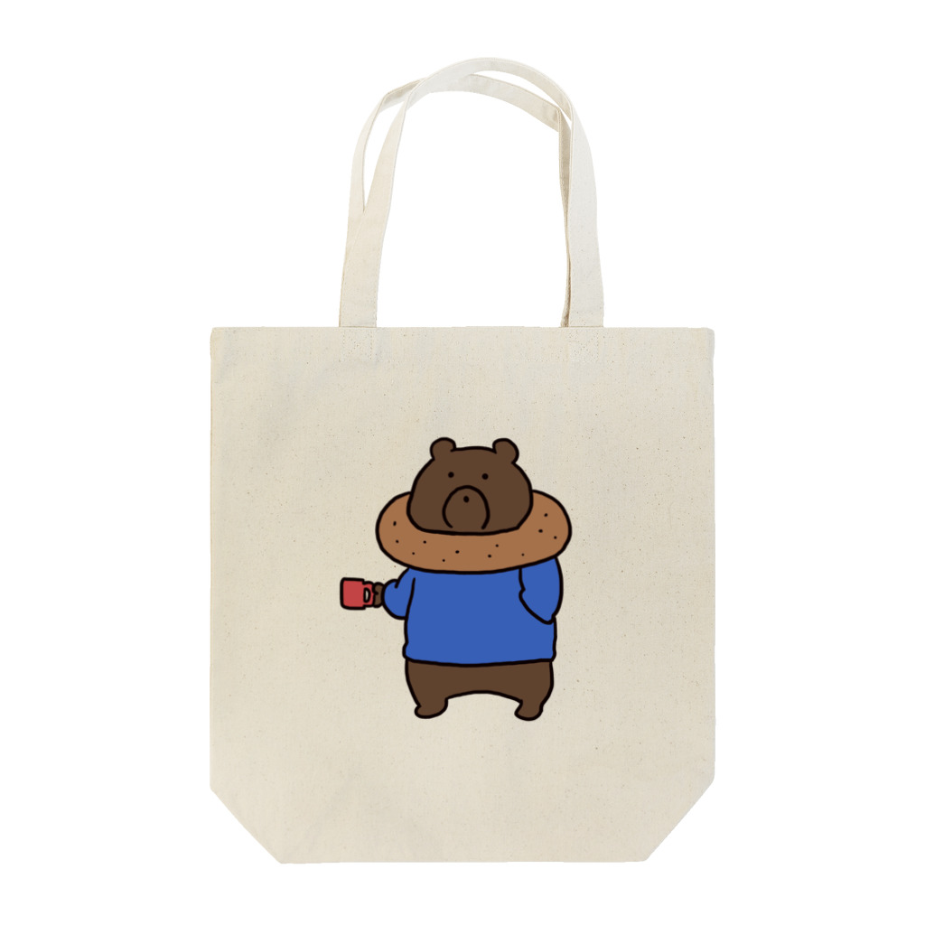 クマツアンショップのWhere is the doughnut? Tote Bag