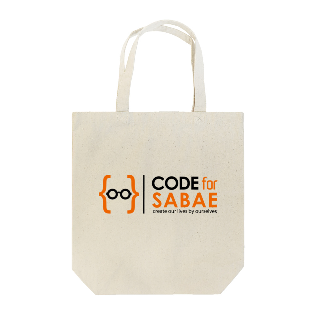 福野泰介のCode for Sabae (nobg) Tote Bag