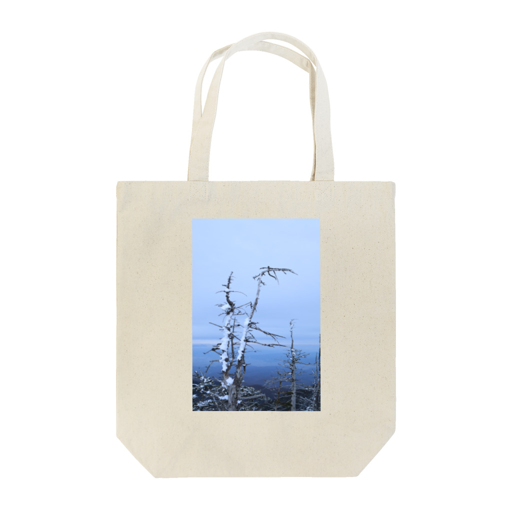 フォトグラファー小室直子の雪山 Tote Bag