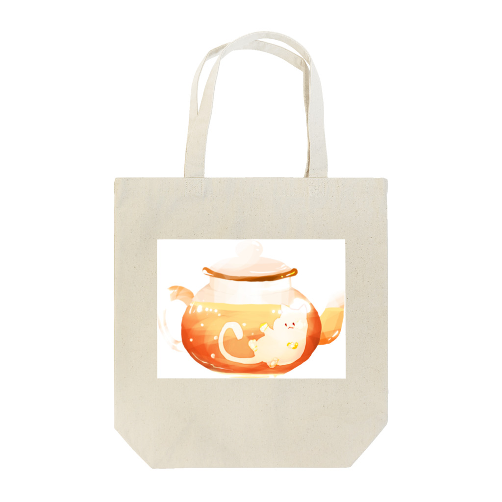 (・E・)のねこティー Tote Bag