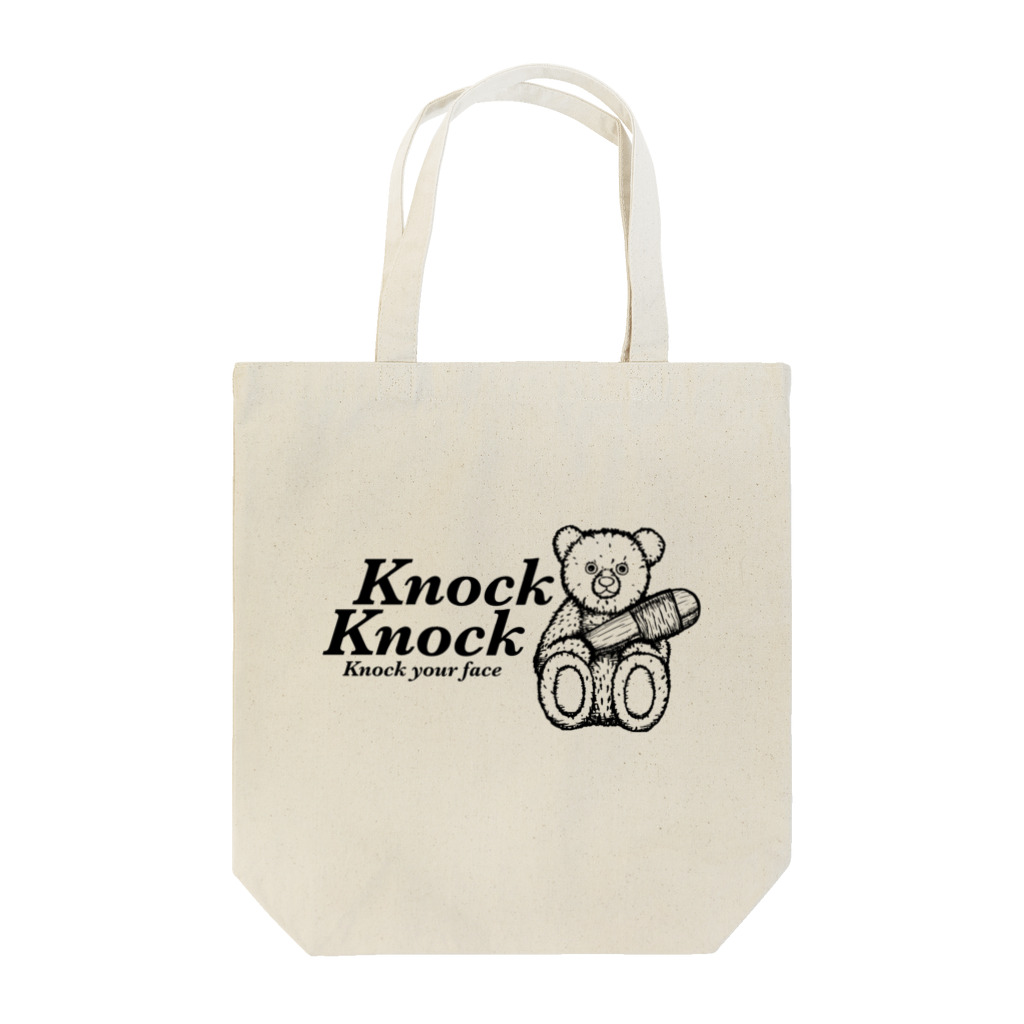 コザクラデザイン ショップのノックベア Tote Bag