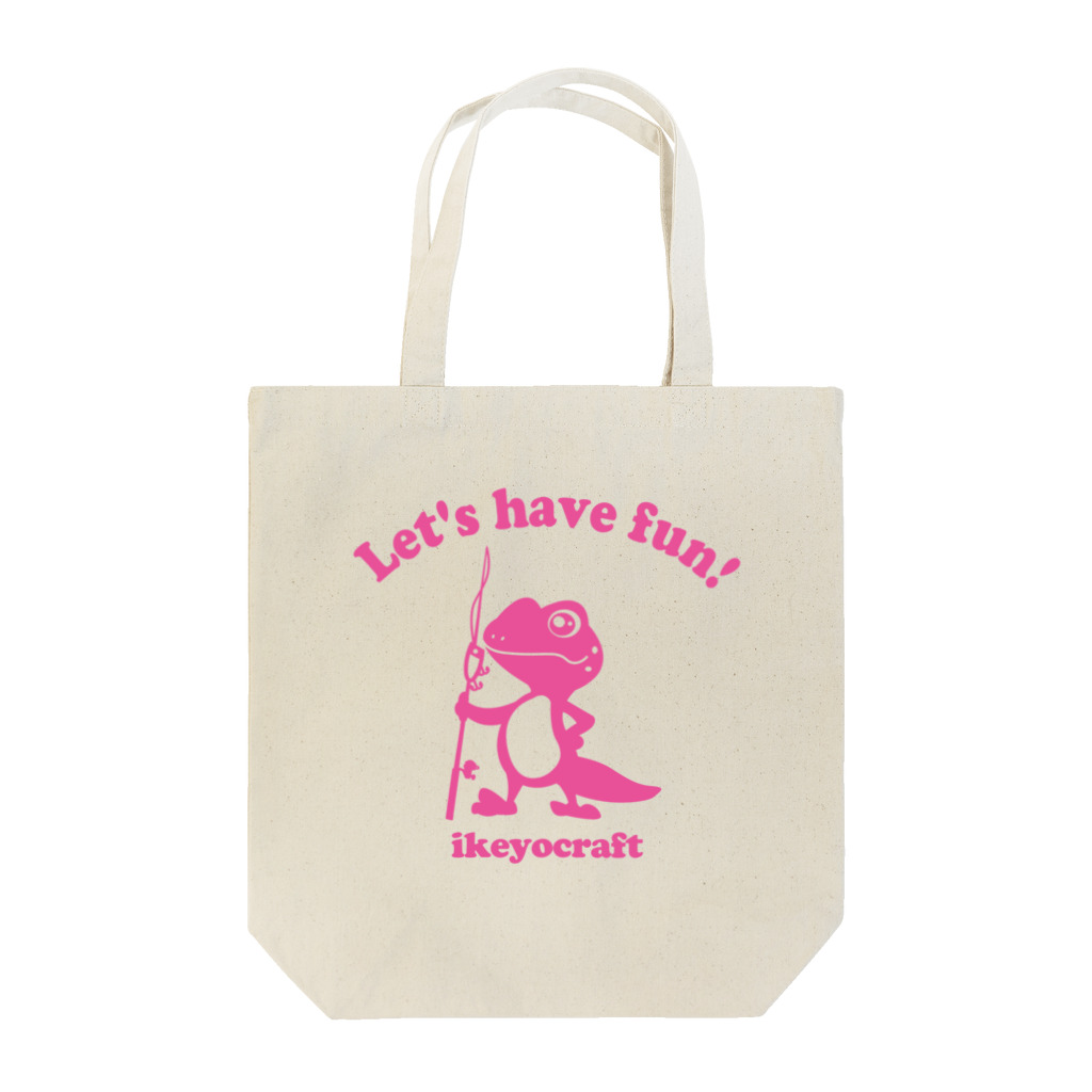 ikeyocraft のレオパピンク Tote Bag