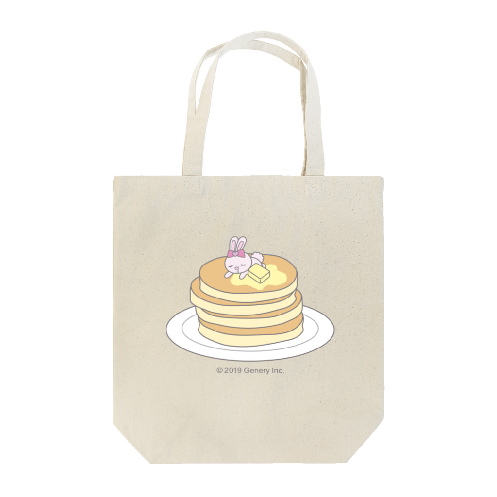 ラヴちゃん公式ショップのパンケーキもすきなの Tote Bag