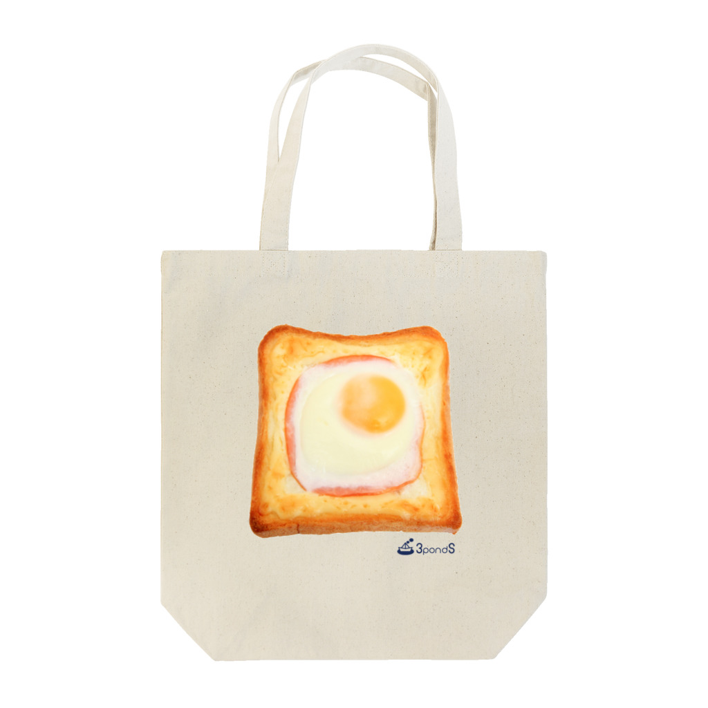 3pondSのエッグトースト Tote Bag