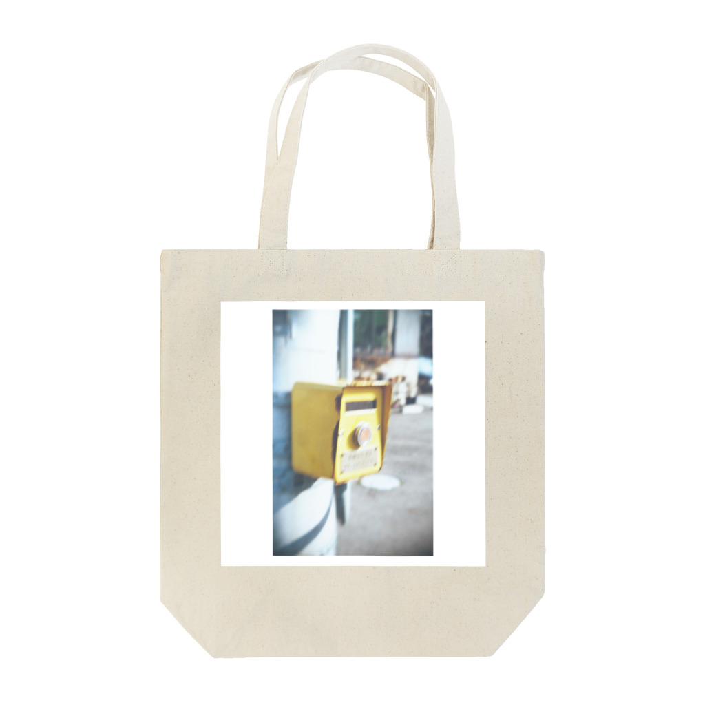 ニコフォトの廃れた押しボタン Tote Bag