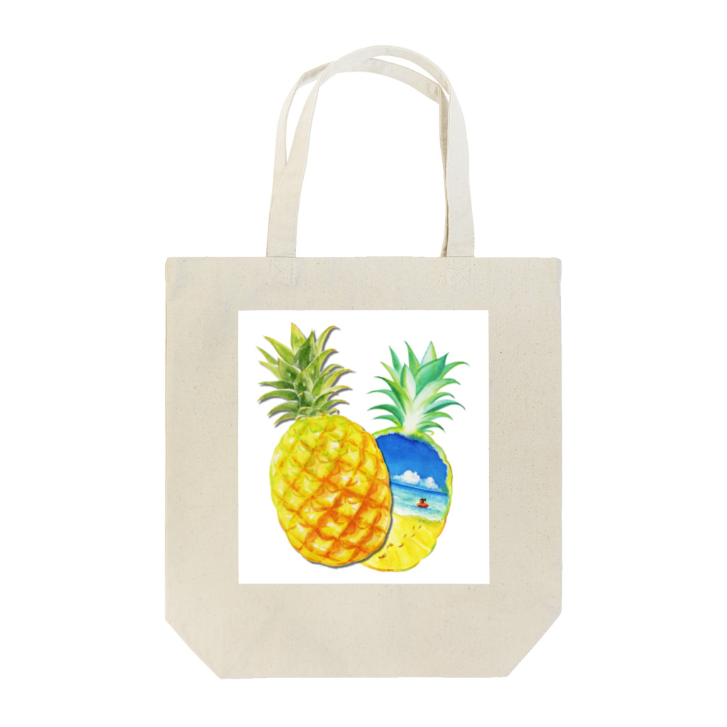 SUI_SAIのぱいなっぷるSummer Tote Bag