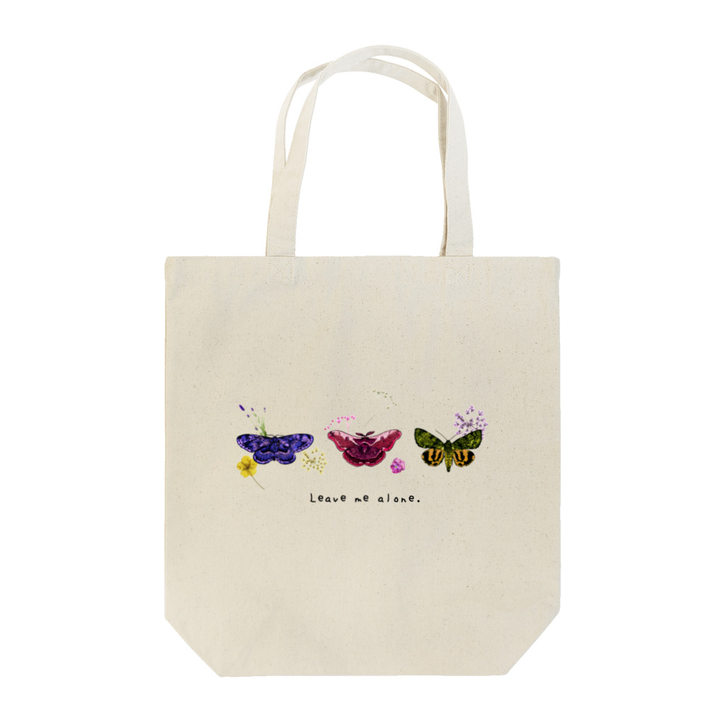 コンクリートジャン・グルの蛾とお花トート Tote Bag