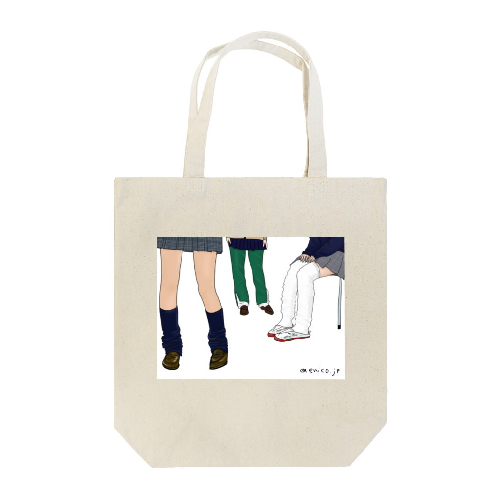 enico_jpの懐かしみのエニ子 Tote Bag