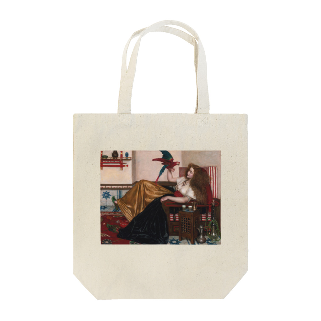 世界の絵画アートグッズのヴァレンタイン・キャメロン・プリンセプ 《オウムの伝説》 Tote Bag