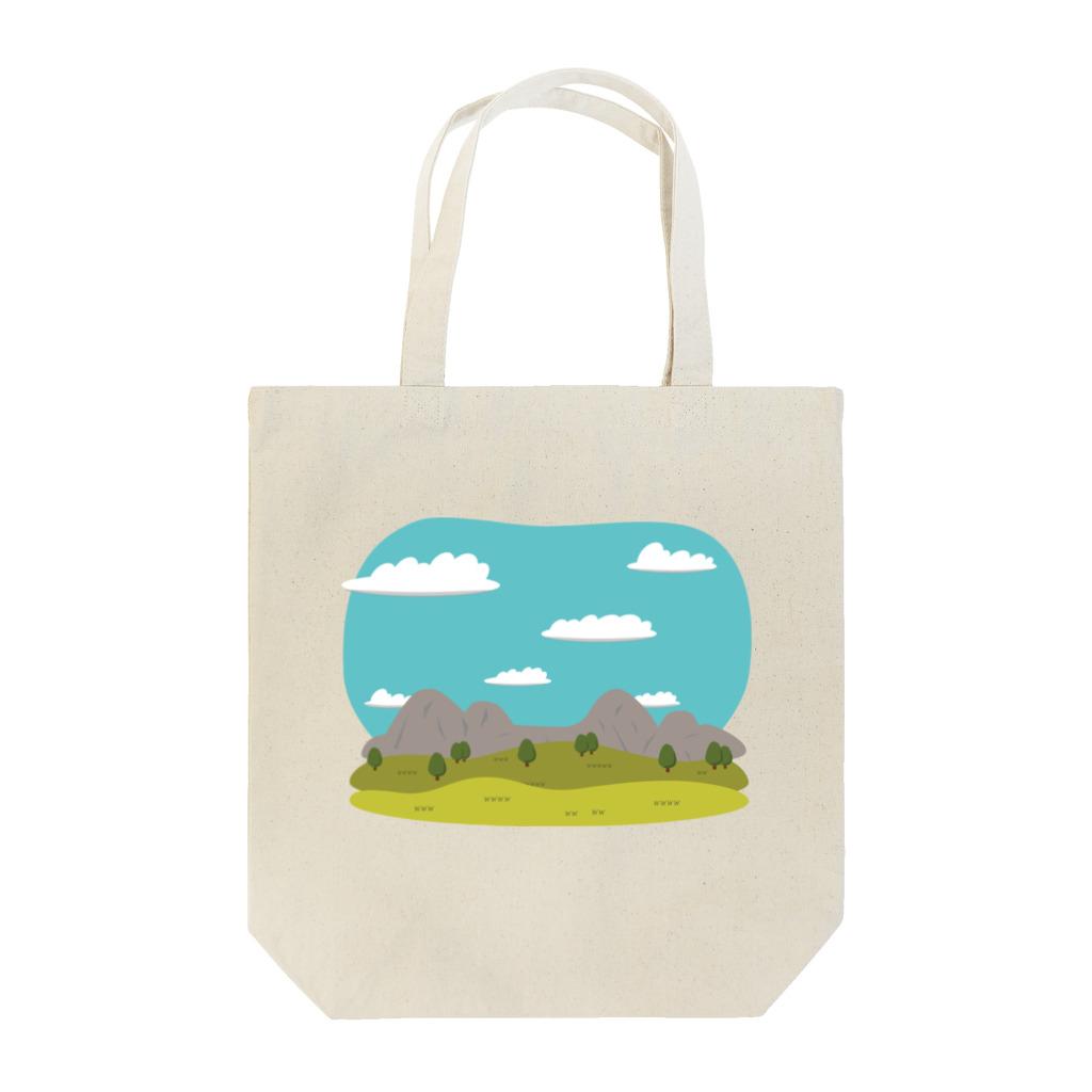 Favo.WorkのLandscapeMountain Tote Bag