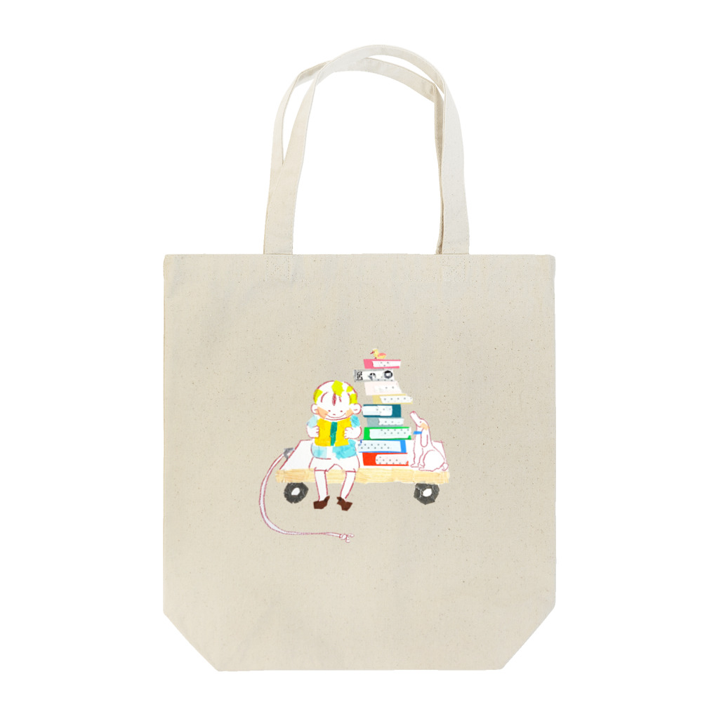 えばまのI love reading books！ Tote Bag