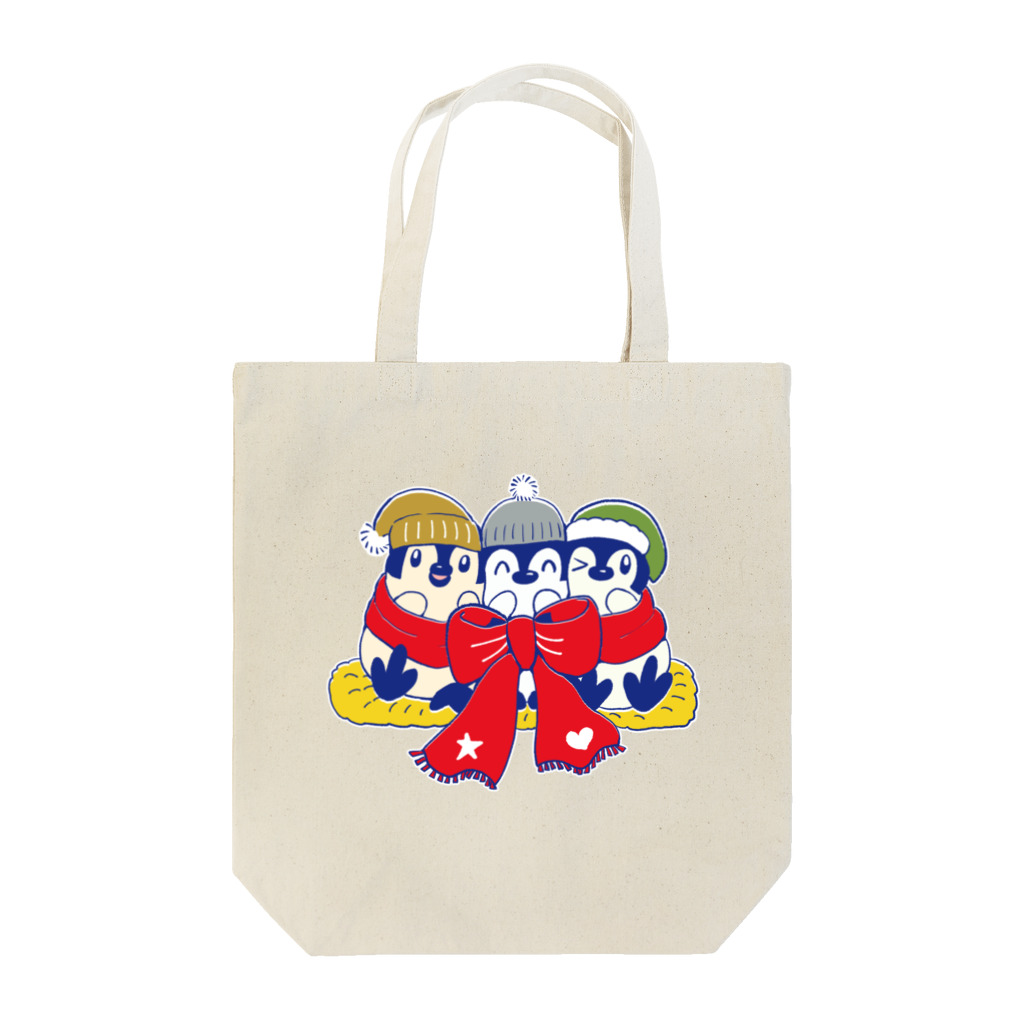 るりんごむのりぼんぺんぎん Tote Bag