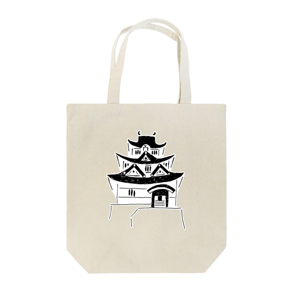 NIKORASU GOの歴史デザイン「お城」（Tシャツ・パーカー・グッズ・ETC） Tote Bag