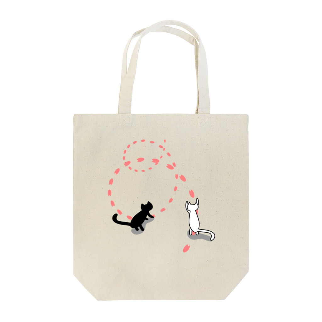 J's Mart 2ndの花見猫 Tote Bag