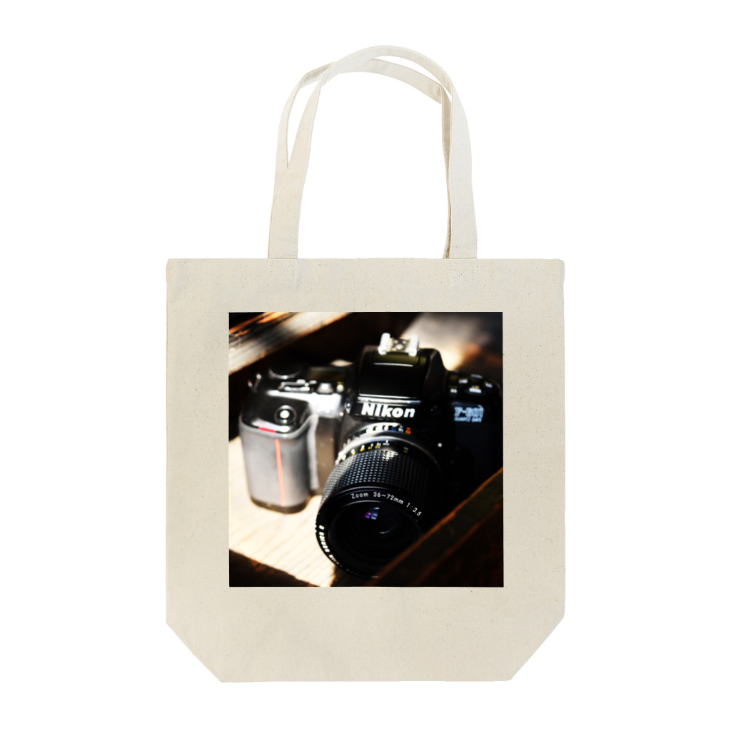 Sekiya_photoのレトロなカメラのトートバッグ トートバッグ
