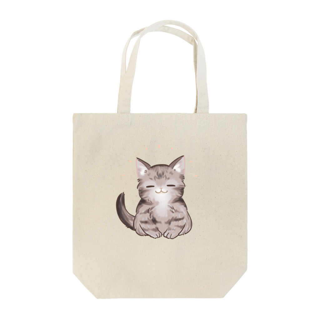 #保護猫カフェひだまり号の愛猫！麦のおじきシリーズ Tote Bag