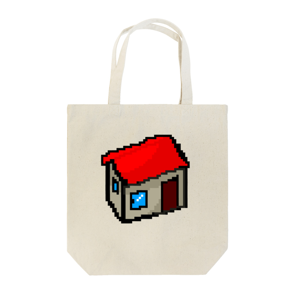 絵本作家大川内優のオリジナル絵本グッズショップの家アイコン Tote Bag