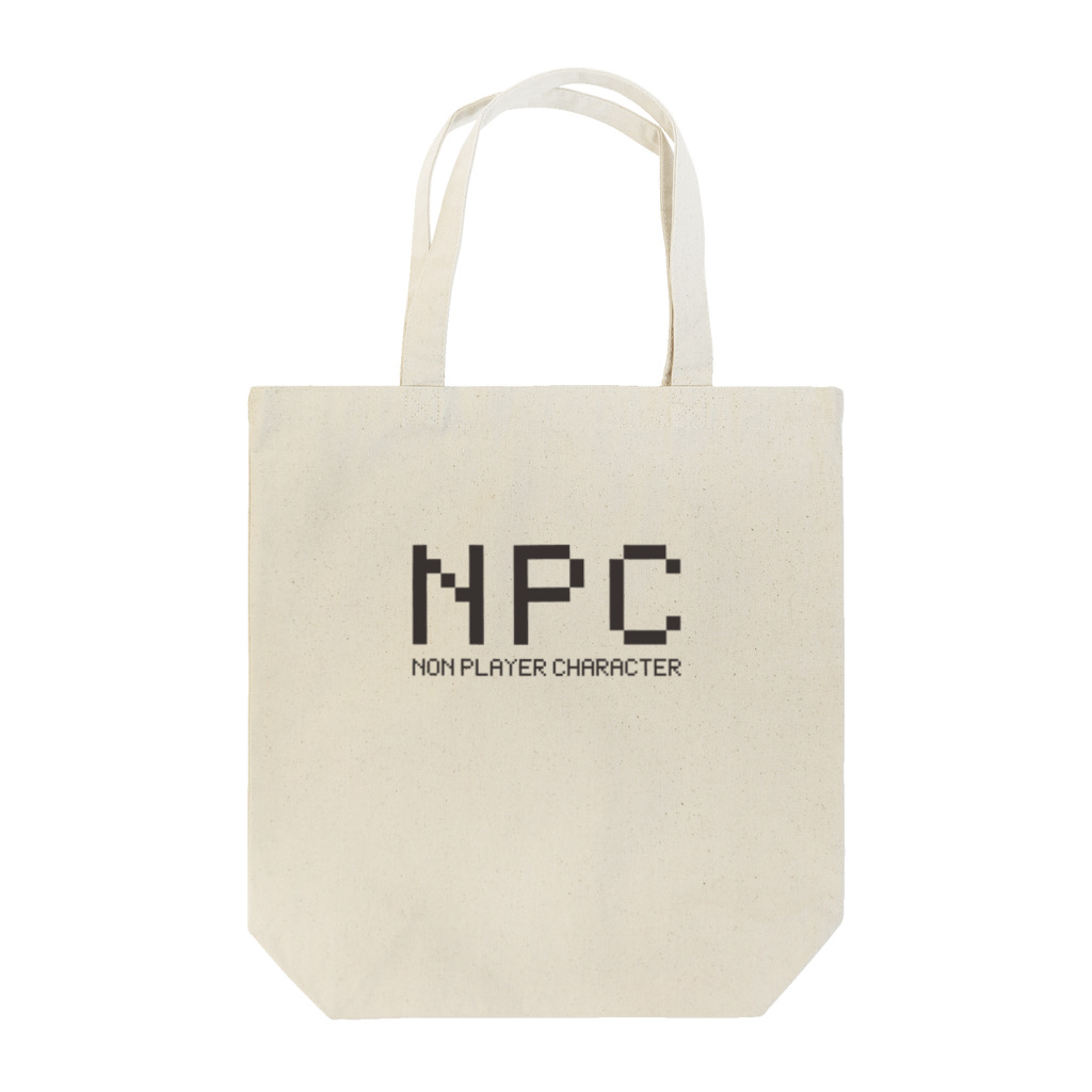 グラフィンのNPC NON PLAYER CHARACTER Tote Bag