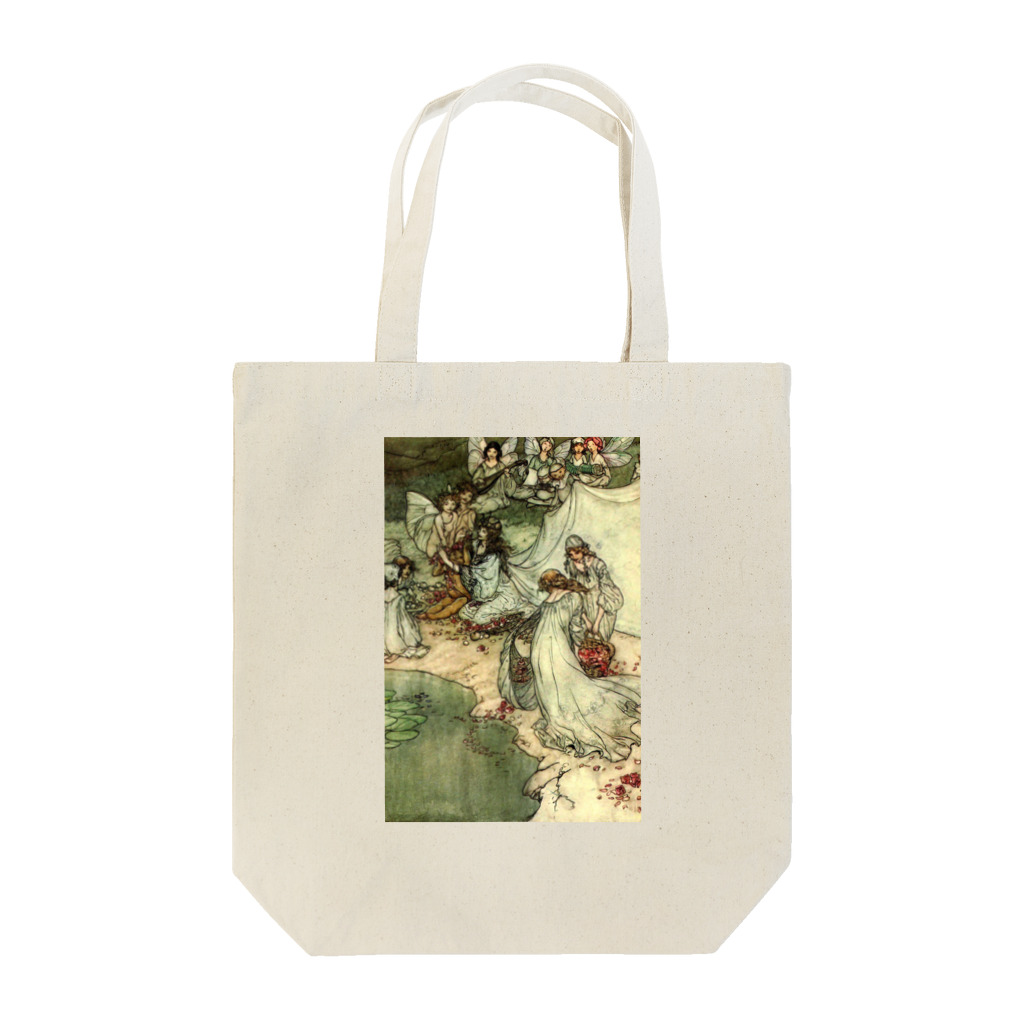 lilli-starling　dépayséeのVintage Fairies Tote Bag