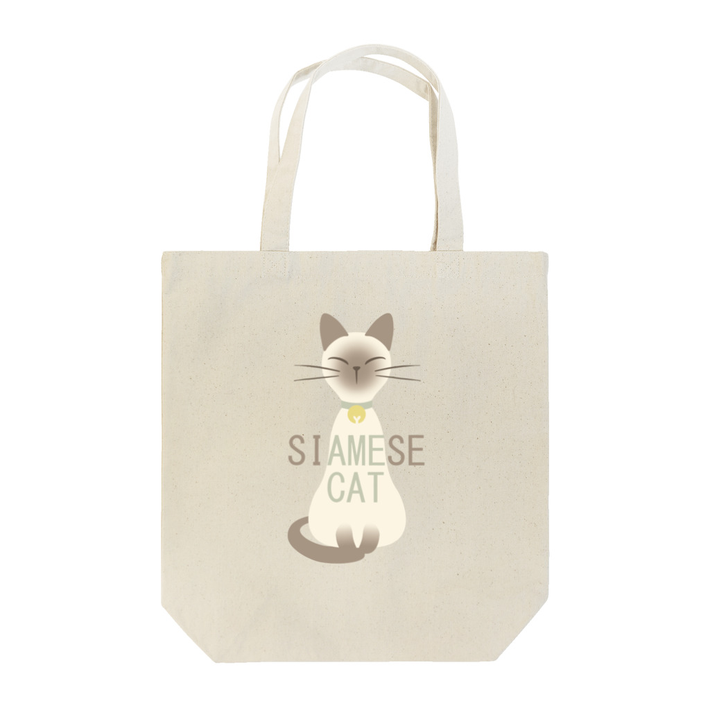 MOGU－SHOPのSIAMESE CAT Tote Bag