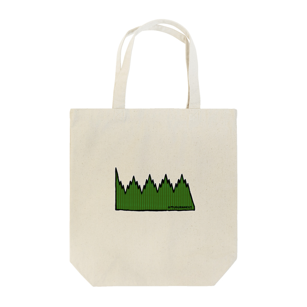 ツルカメ2のばらんいちまい Tote Bag