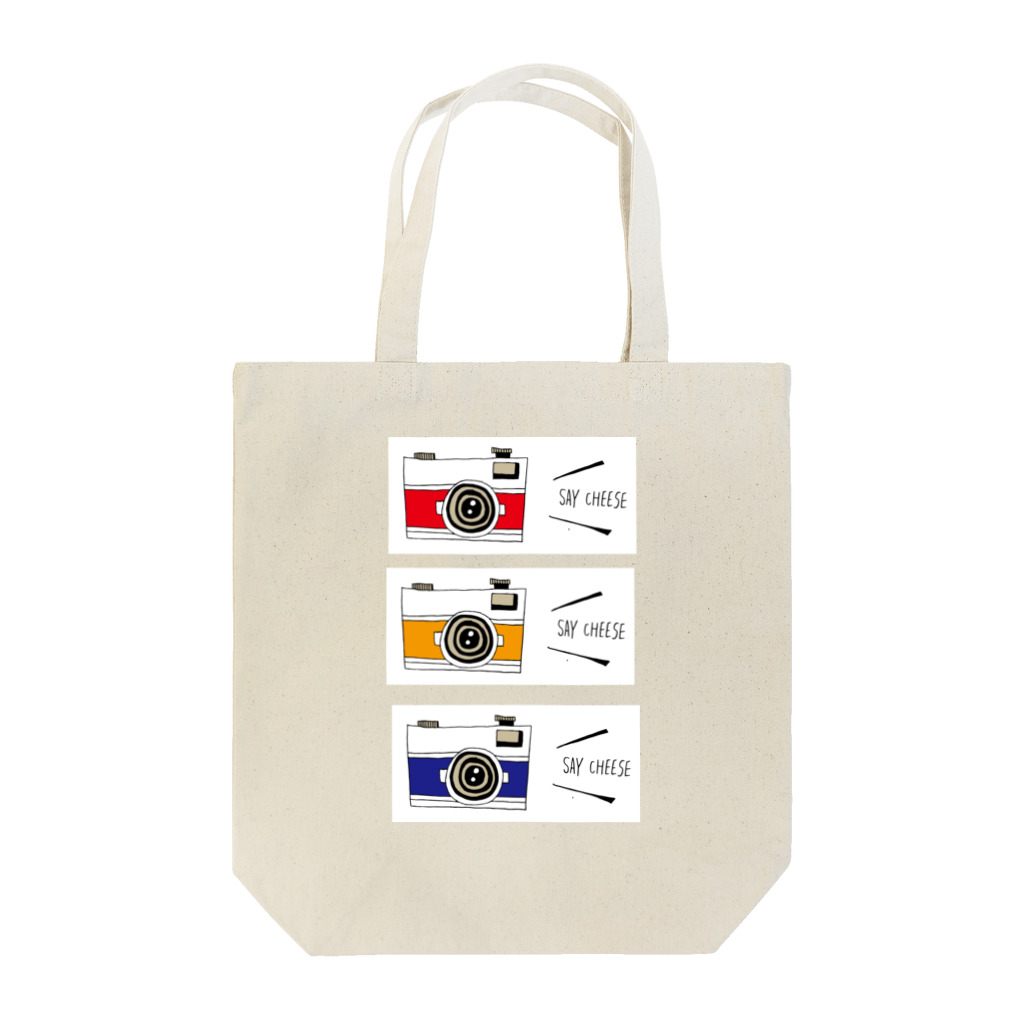 HAPPYICECREAMのSAY CHEESE!!! Tote Bag