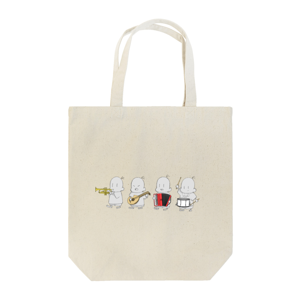 夏川遊歩|お惣菜botのプープージャカジャカピロピロドコドコ Tote Bag